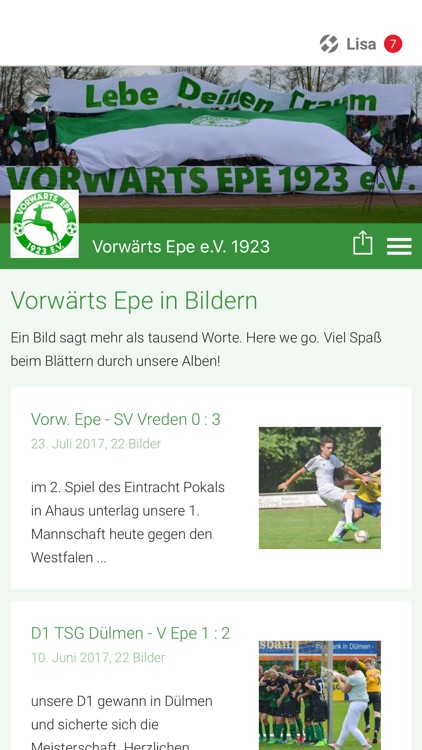 Vorwärts Epe e.V. 1923