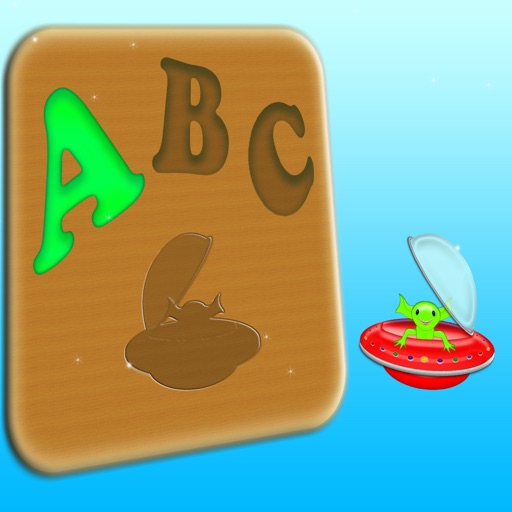 Wood Puzzle Letters In Space icon