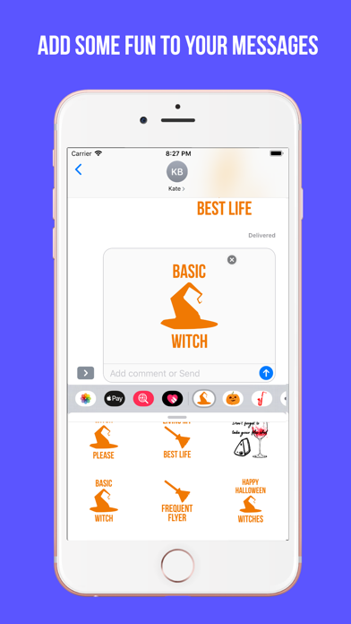 How to cancel & delete Halloween Witch Scary Stickers from iphone & ipad 2