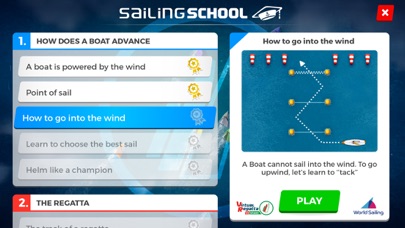 Virtual Regatta Sailing School screenshot 2