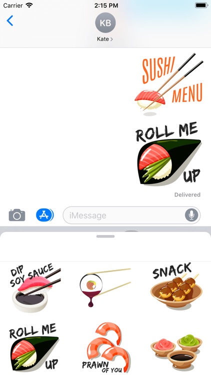 Asia Japan Sushi Stickers