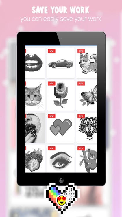 Coloring Sandbox: Pixel Art