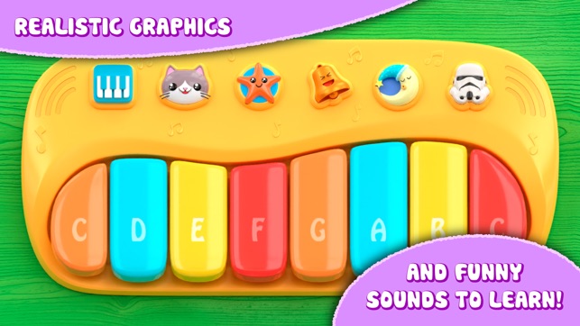 Piano for babies and kids(圖2)-速報App