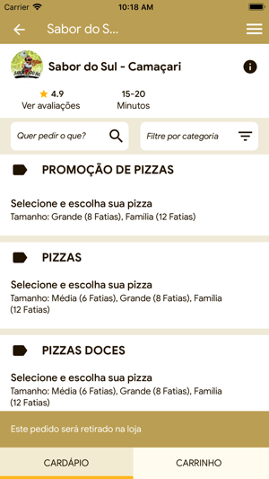 Sabor do Sul Pizzas(圖4)-速報App