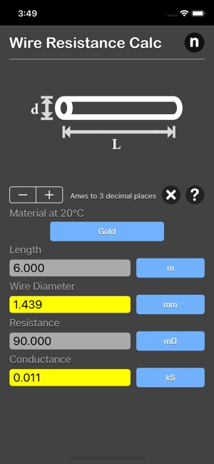 Wire Resistance Calc(圖6)-速報App