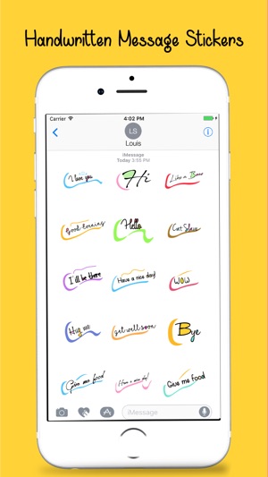 Handwritten Message Stickers Pack(圖5)-速報App