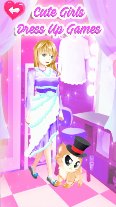 Anime Girls - Dress Up Games screenshot 4