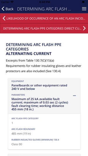 NECA 70E® PPE Selector Guide(圖3)-速報App