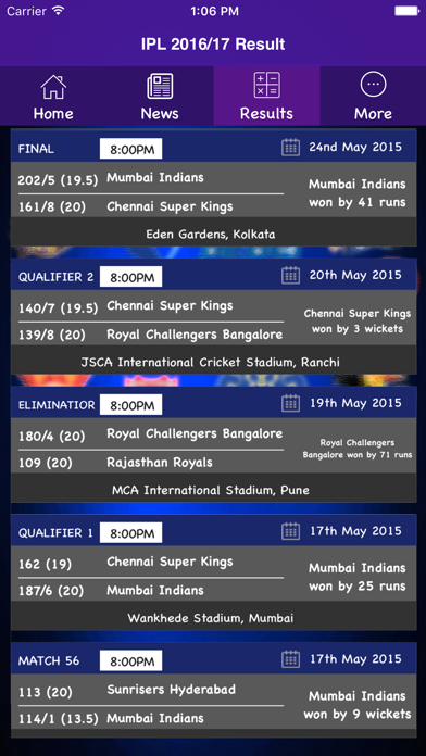 IPL 2018 Live screenshot 2