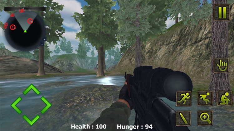 Jungle Commando Shooter 3D screenshot-4