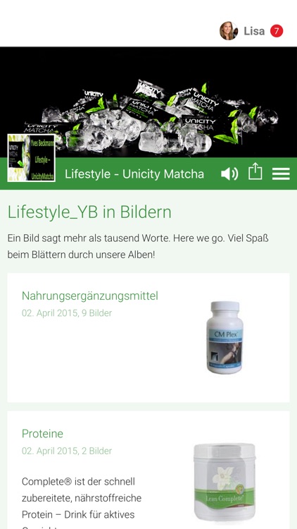 Lifestyle - Unicity Matcha