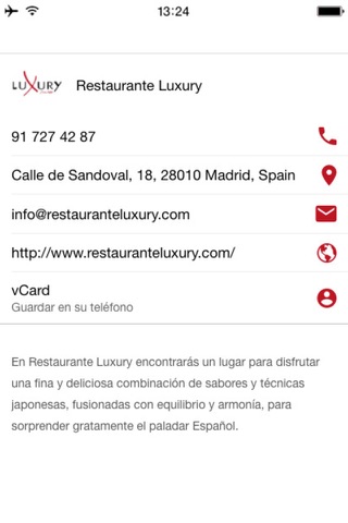 Restaurante Luxury screenshot 4