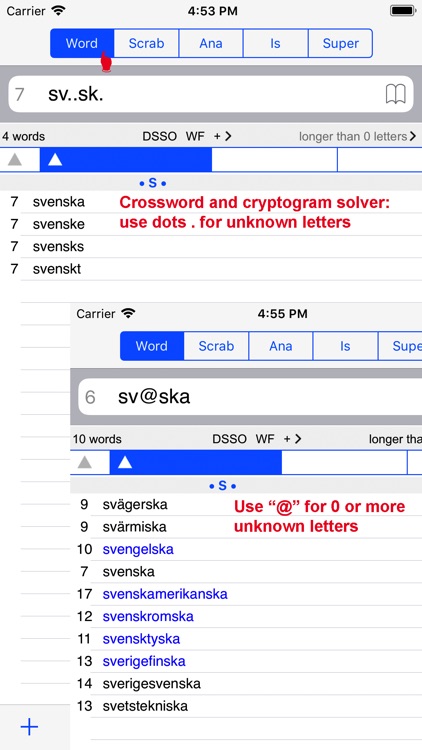 Svenska Words Finder PRO