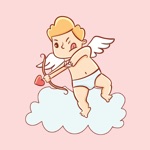 God Cupid Stickers