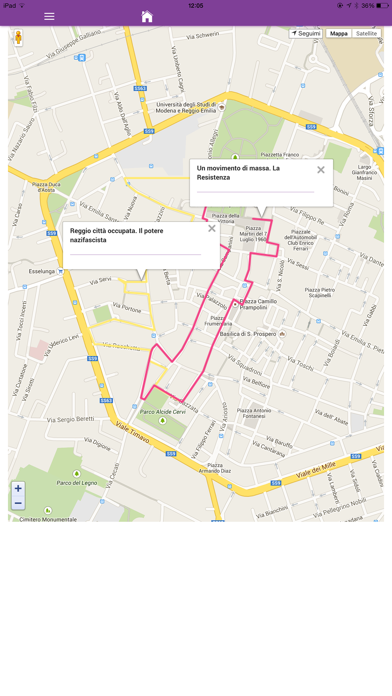 How to cancel & delete Resistenza mAPPE Reggio-Emilia from iphone & ipad 2