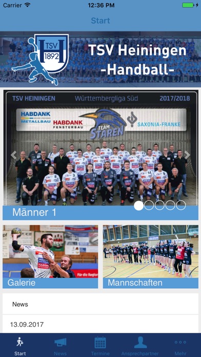 TSV Heiningen - Handball screenshot 2