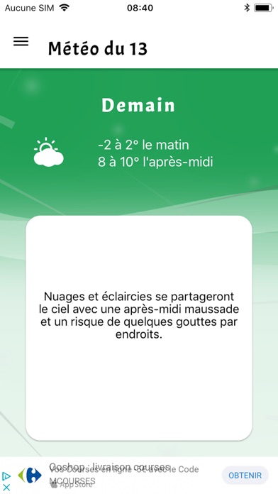 La Météo du 13 screenshot 2