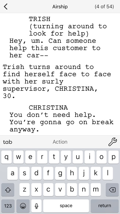 Final Draft Mobile screenshot-0