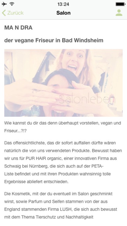 MA N DRA - der vegane Friseur