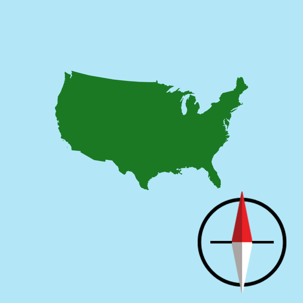 UTM Grid Ref Compass App Icon