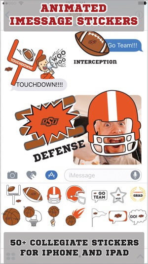 Oklahoma State Cowboys Animated+Stickers(圖1)-速報App