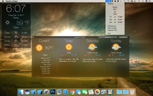 Dashboard Widgets