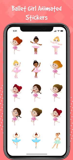 Ballet Girls Stickers(圖2)-速報App