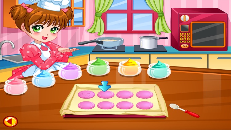 Macarons Maker - Cooking Game screenshot-6