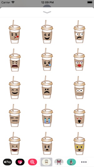 咖啡貼紙 Cafemoji(圖2)-速報App