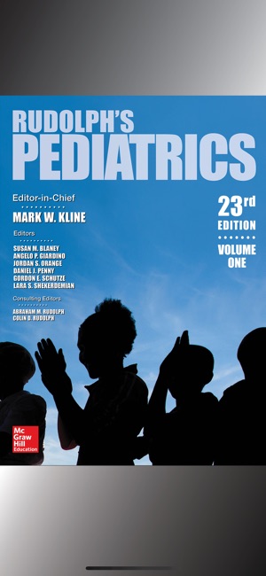 Rudolph's Pediatrics, 23/E