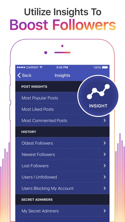 Followers Tracker for Instagram: Get Likes Report. screenshot-4