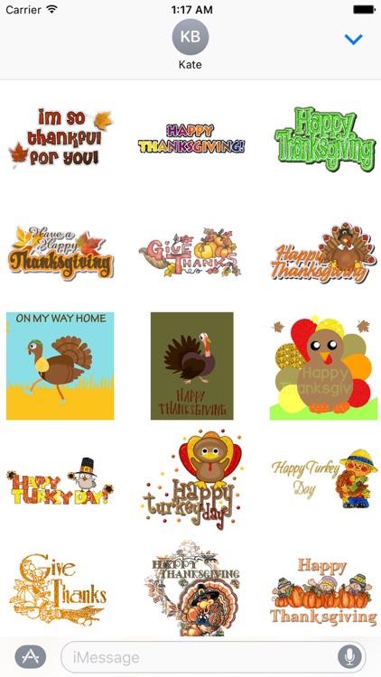 Animated Happy Turkey Day