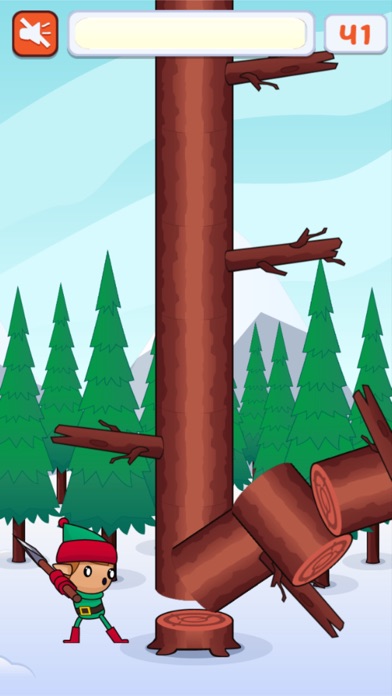 Lumberjack Santa Claus screenshot 2