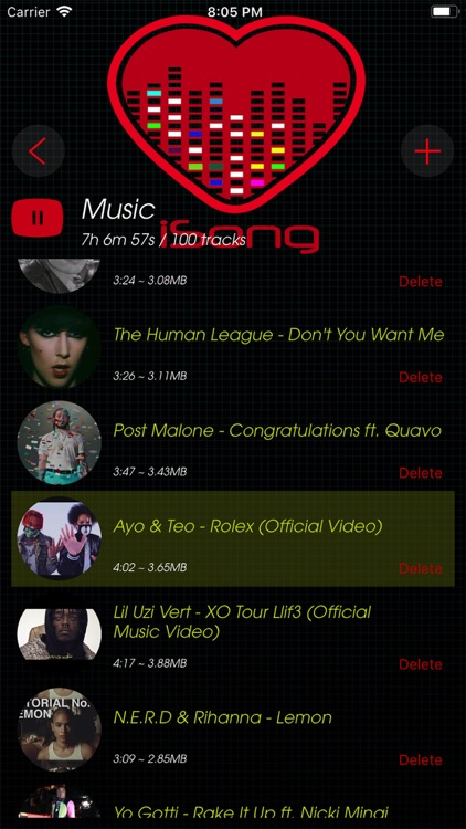 iSong - YTube Music Player