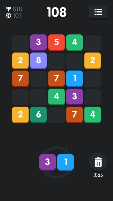 SquaresUp! A Colorful Puzzle screenshot 2