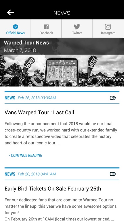 Vans Warped Tour Official App screenshot-4