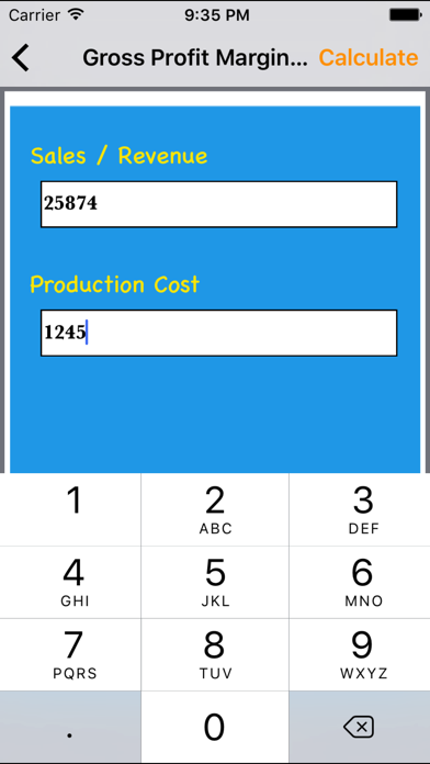 How to cancel & delete Profit & Loss Calc from iphone & ipad 3