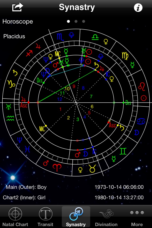 Easy Astro+ Astrology Charts screenshot 2