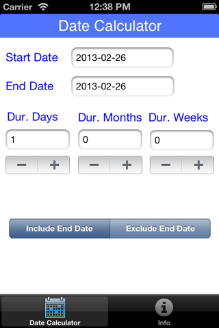 Date Calculator [Sunny] - náhled