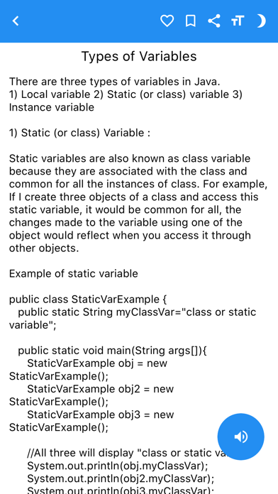 Learn Java Basics screenshot 3