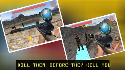 Army Train Sniper Shooting screenshot 4