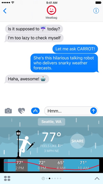 CARROT Weather