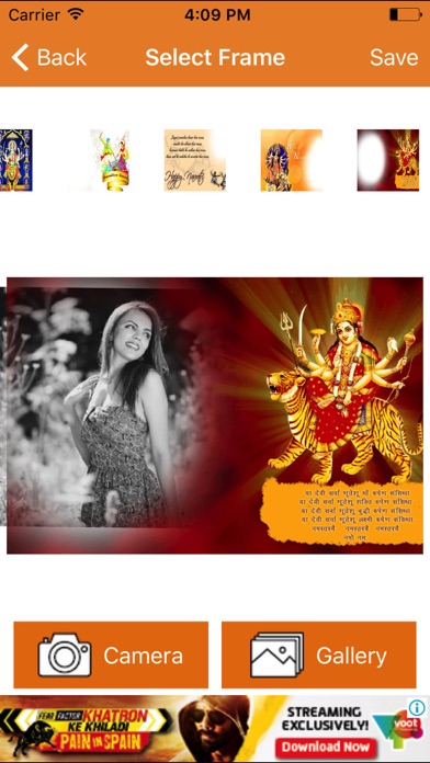 How to cancel & delete Navratri Photo Collage Frame from iphone & ipad 3