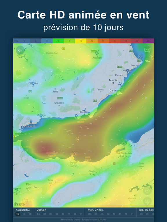 WINDY PRO: Prévisions du vent WINDY PRO: Prévisions du vent