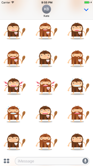 Emoticon Cave - Stickers(圖2)-速報App