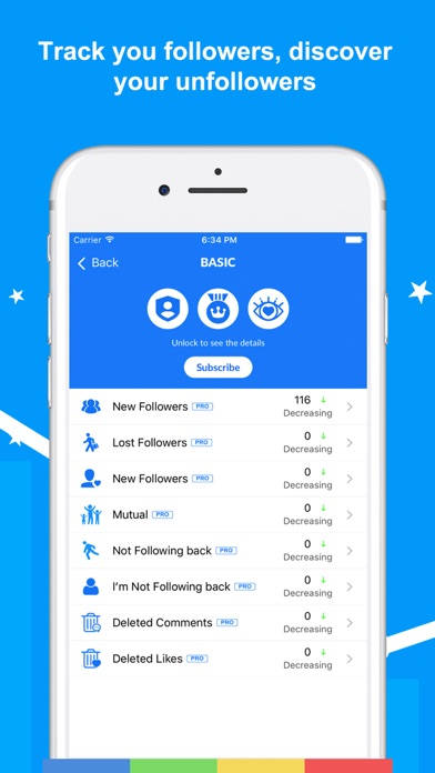 Followers for Instagram Track screenshot 2