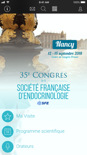 Congrès SFE Nancy 2018(圖1)-速報App