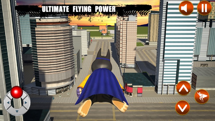 Flying Dog Hero Crime City