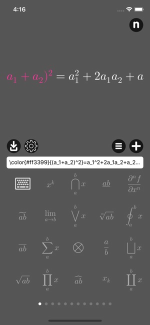 Latex Equation Editor(圖6)-速報App