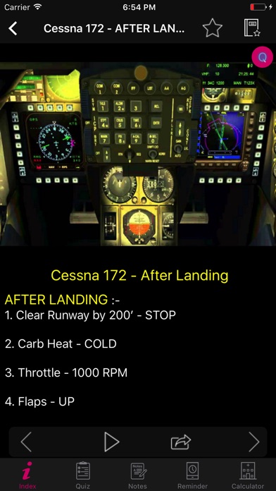 Cessna 172 Checklist Preflight screenshot 3